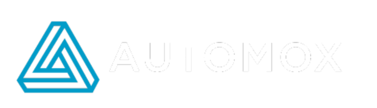 Automox white logo