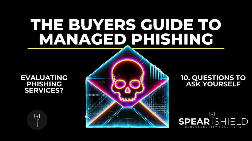 Illustration of a cybersecurity professional analysing phishing threats, representing Spear Shield’s Managed Phishing Service. Highlighting human risk, security awareness, and real-world phishing attack simulations.