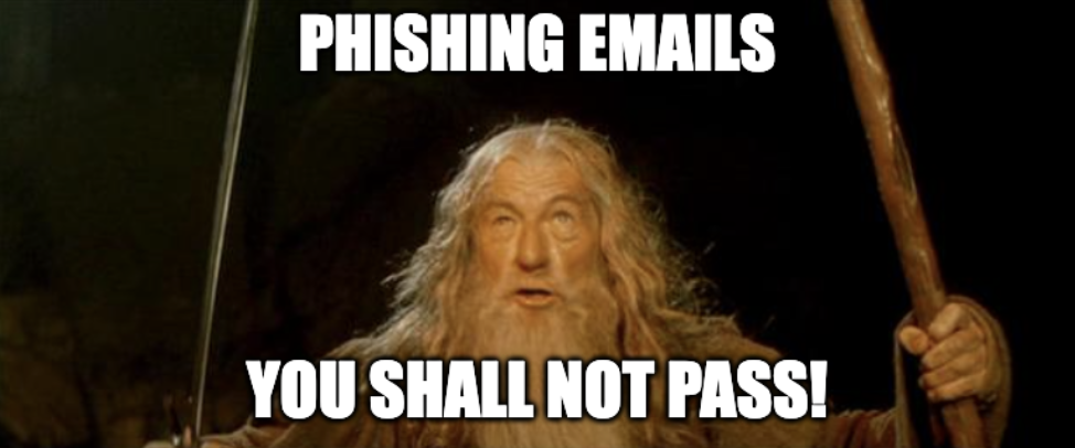 a picture to represent stopping phishing emails